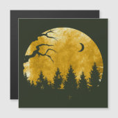 Golden Woods Magnetkarte (Vorne/Hinten)