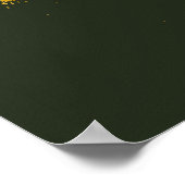 Golden Woods Poster (Ecke)