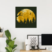 Golden Woods Poster (Heimbüro)