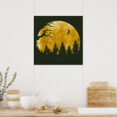Golden Woods Poster (Küche)