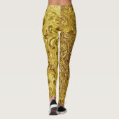 Golden World - Power Yoga Leggings (Rückseite)