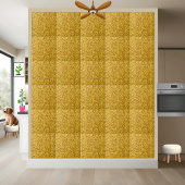 Golden Woven Geometric Keramik Tile Fliese