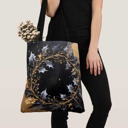 Golden Wreath Glam Holiday Tote Bag Tasche (Von Nahem)