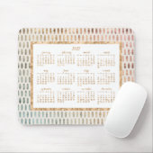Golden Yearly 2017 Calendar Mouse Pads Light Mousepad (Mit Mouse)