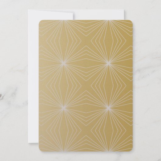 Golden Years Gala Einladung (Rückseite)