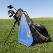 Golden Years Golfhandtuch (Gras)