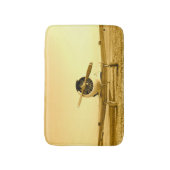 Golden Yellow Antiplane Badematte (Vorderseite Vertikal)