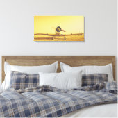 Golden Yellow Antiplane Wingspan Leinwanddruck (Insitu (Schlafzimmer))