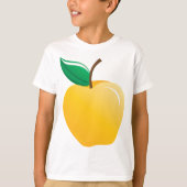Golden Yellow Apfel T-Shirt (Vorderseite)
