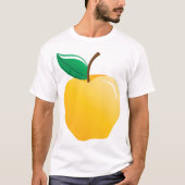 Golden Yellow Apfel T-Shirt (Vorderseite)