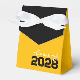 Golden Yellow & Black Abschluss Fevor Boxes Geschenkschachtel