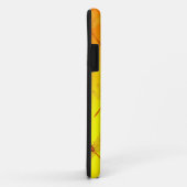 Golden Yellow Dragonfly Pattern, Case-Mate iPhone Hülle (Hinten/Rechts)