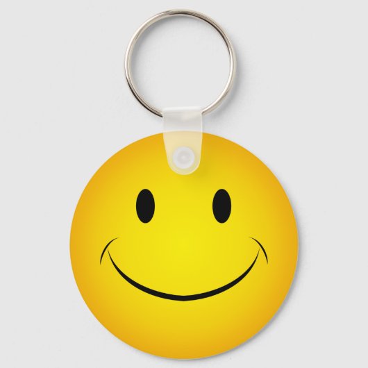 Golden Yellow Face Schlüsselanhänger (Vorderseite)