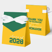 Golden Yellow & Green Abschluss Fevor Boxes Geschenkschachtel