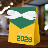 Golden Yellow & Green Abschluss Fevor Boxes Geschenkschachtel