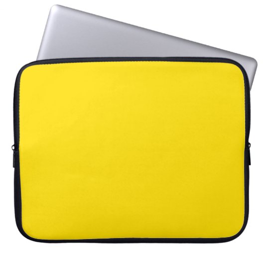 Golden Yellow Laptopschutzhülle (Vorderseite)