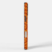 Golden Yellow Leafy Vine Pattern  Case-Mate iPhone Hülle (Rückseite / Rechts)