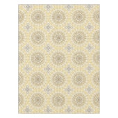 Golden Yellow Mandala Pattern Tischdecke (Vorderseite)