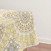 Golden Yellow Mandala Pattern Tischdecke (Beispiel)