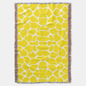 Golden Yellow Safari Giraffe Decke (Vorderseite Vertikal)
