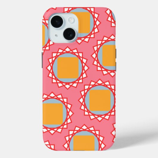 Golden Yellow Square Case-Mate iPhone Hülle (Rückseite)