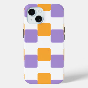 Golden Yellow Squares Case-Mate iPhone Hülle
