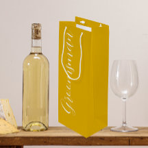 Golden Yellow Stylisierte Script Wedding Trauzeuge