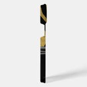 Golden Zebra Print and Bow iPhone Hülle (Rechte Seite)