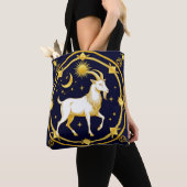 Golden Zodiac Capricorn Design Tasche (Von Nahem)