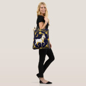 Golden Zodiac Capricorn Design Tasche (Am Model)