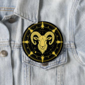 Golden Zodiac Symbol der Sterne Button (Beispiel)