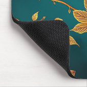 Golden Zweig Elegance Mouse Pad Mousepad (Ecke)