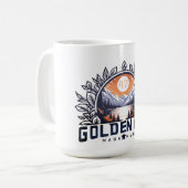 GOLDENALTER KAFFEETASSE (Vorderseite Links)