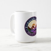 GOLDENALTER KAFFEETASSE (Vorderseite Links)