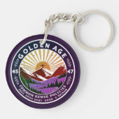 GOLDENALTER SCHLÜSSELANHÄNGER (Rückseite)