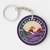 GOLDENALTER SCHLÜSSELANHÄNGER (Vorderseite)