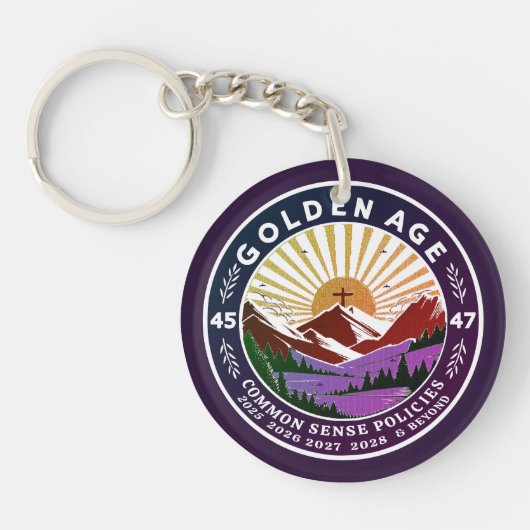 GOLDENALTER SCHLÜSSELANHÄNGER (Vorderseite)