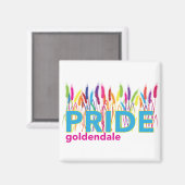Goldendale PRIDE Swag Magnet (Vorderseite/Rückseite)