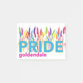 Goldendale PRIDE Swag Post-it Klebezettel