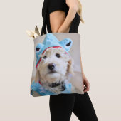 Goldendood in Haikostüm Tasche (Von Nahem)