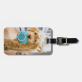 Goldendoodal Carry Dinner Bowl Gepäckanhänger (Vorderseite horizontal)