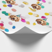 Goldendoodle 2 Wrapping Paper Geschenkpapier (Ecke)