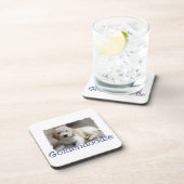 Goldendoodle Art Getränkeuntersetzer (Rechte Seite)