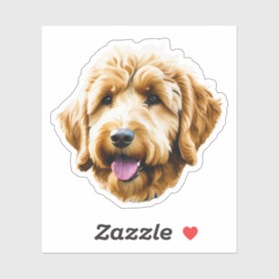 Goldendoodle Aufkleber