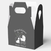 Goldendoodle Babydusche Geschenkschachtel (Geöffnet)