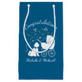 Goldendoodle Babydusche Kleine Geschenktüte (Vorderseite)