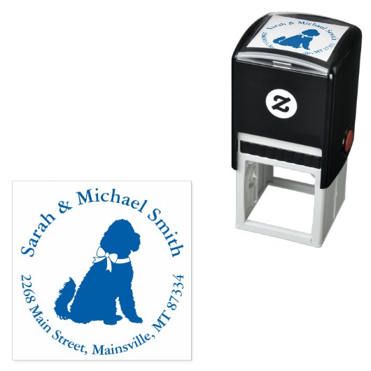 Goldendoodle Babydusche Permastempel (Beispiel)