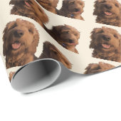 Goldendoodle Brothers Geschenkpapier (Rolleneckpunkt)