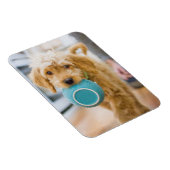 Goldendoodle Carry Dinner Bowl Magnet (Rechte Seite)