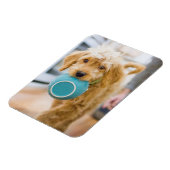 Goldendoodle Carry Dinner Bowl Magnet (Linke Seite)
